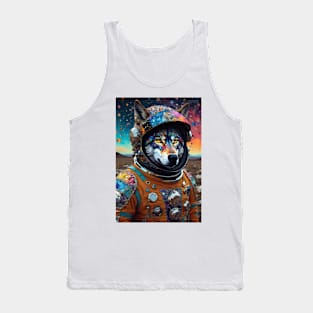 Galactic Wolf Explorer Tank Top